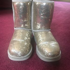 Authentic Sequin Ugg Boots